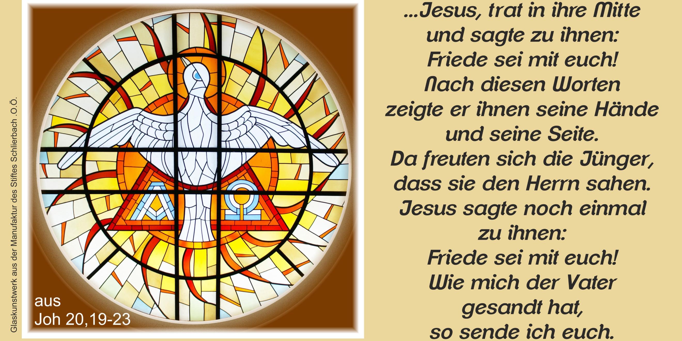 Impuls zum Sonntagsevangelium Joh. 20, 19-31; 12.04.2026