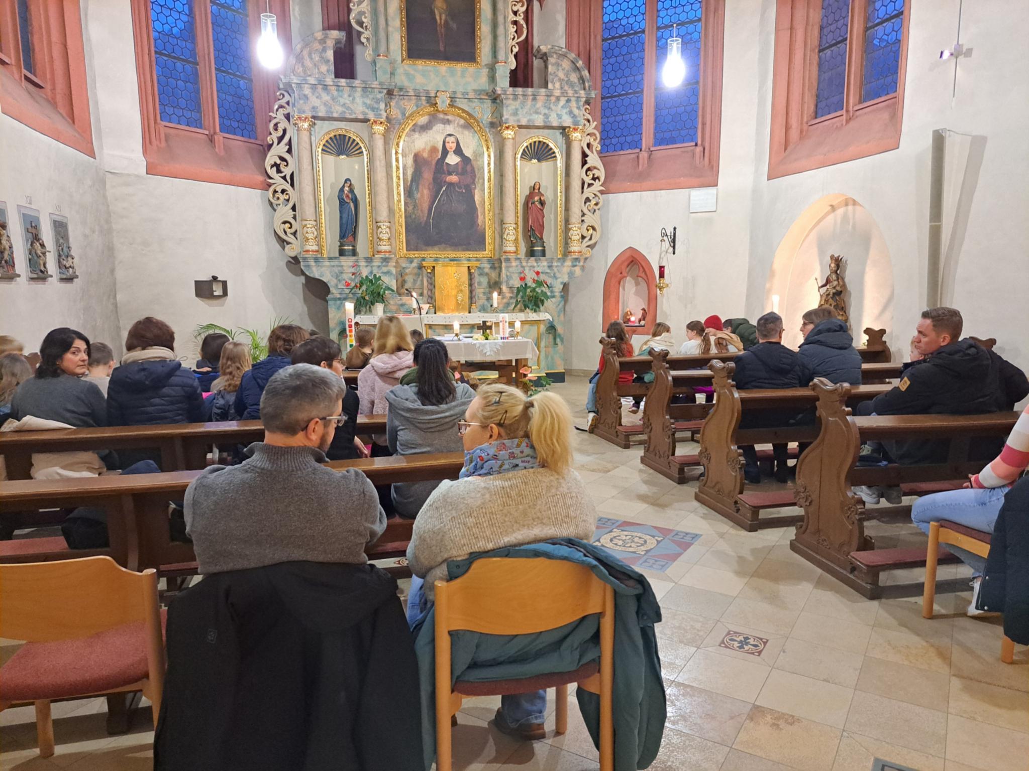 Abschlussgottesdienst in der Mutter-Rosa-Kapelle