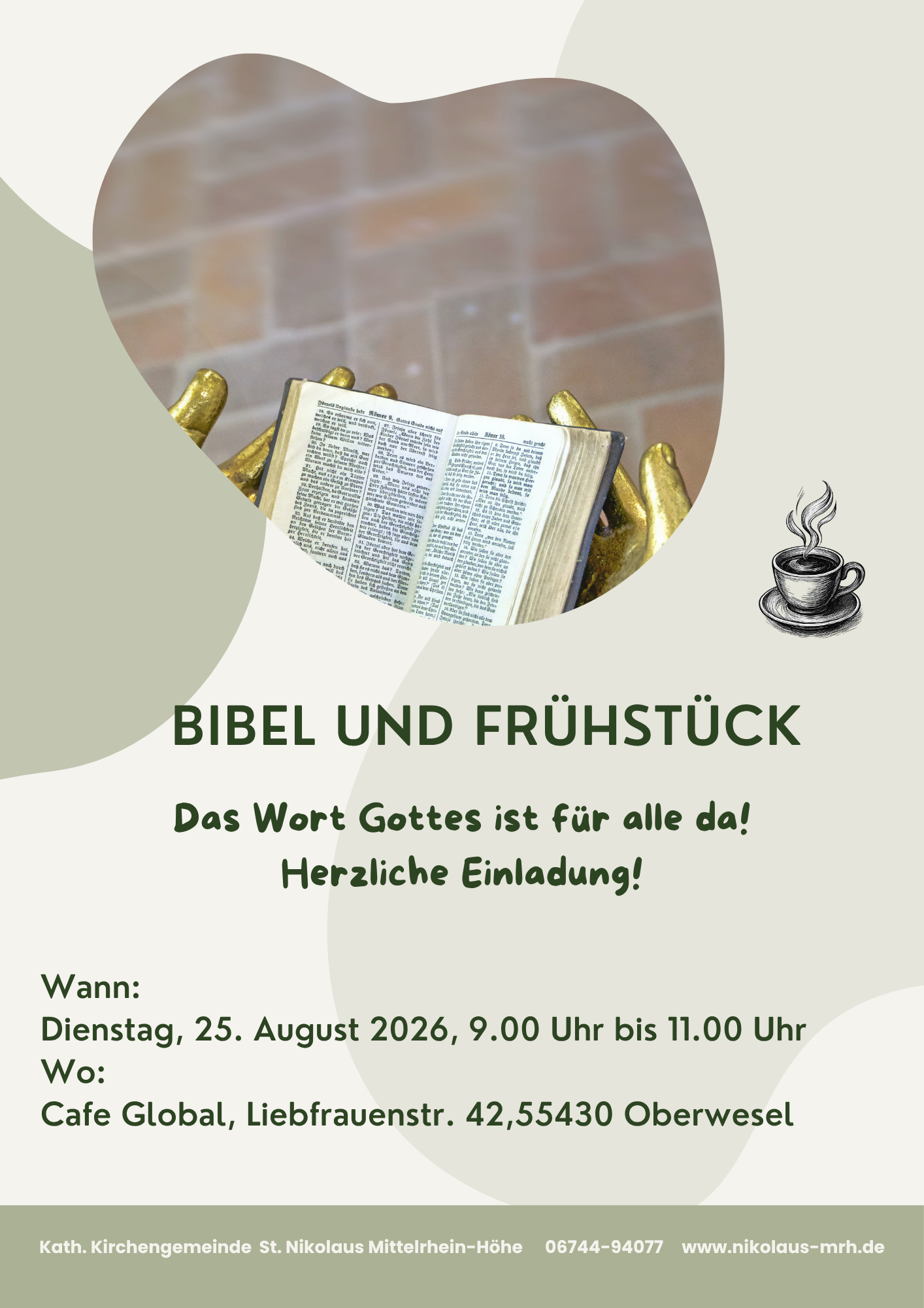 Bibel u. Frühstück 25. Aug. 2026