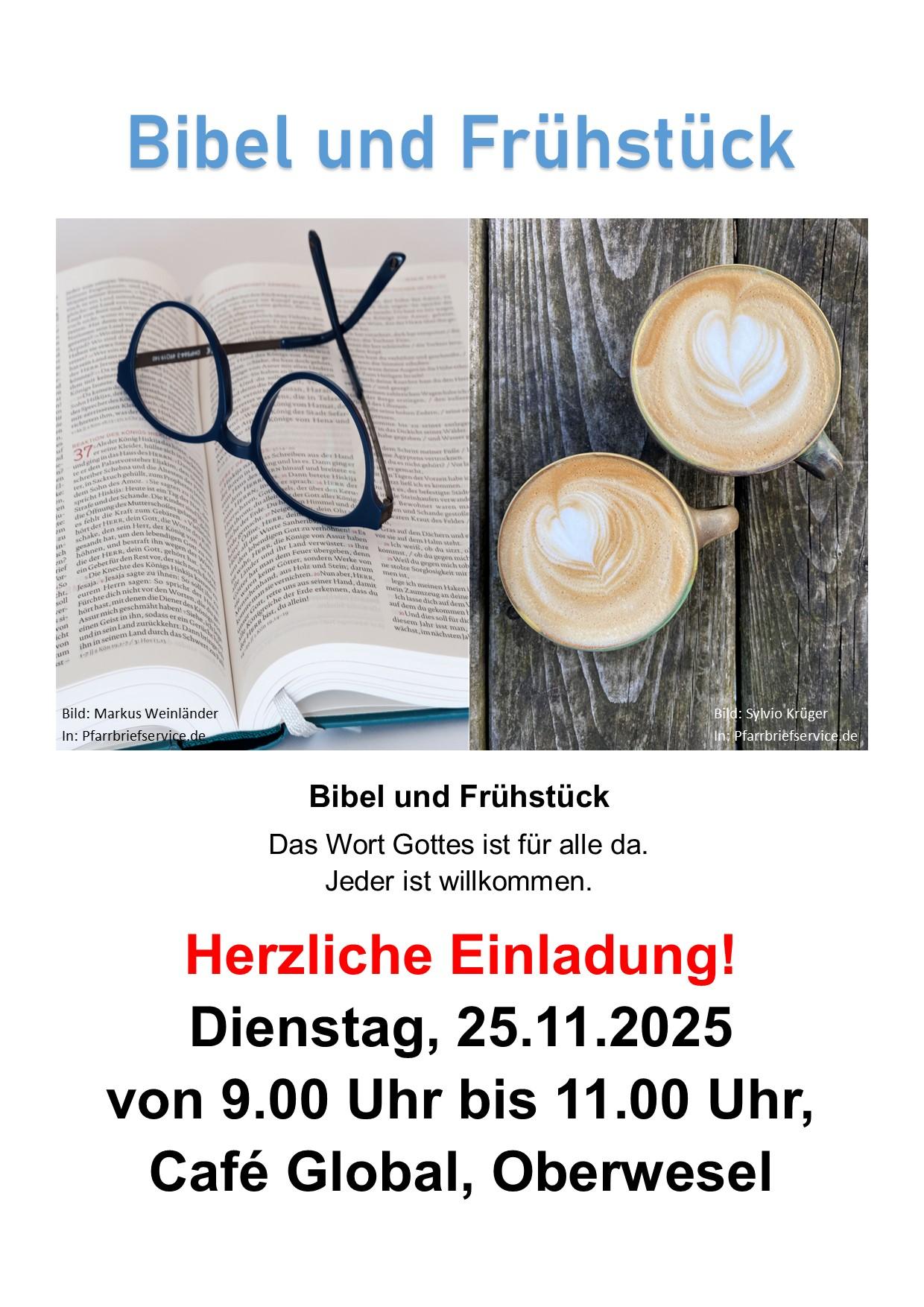 Bibel und Frühstück 25.11.2024 Oberwesel
