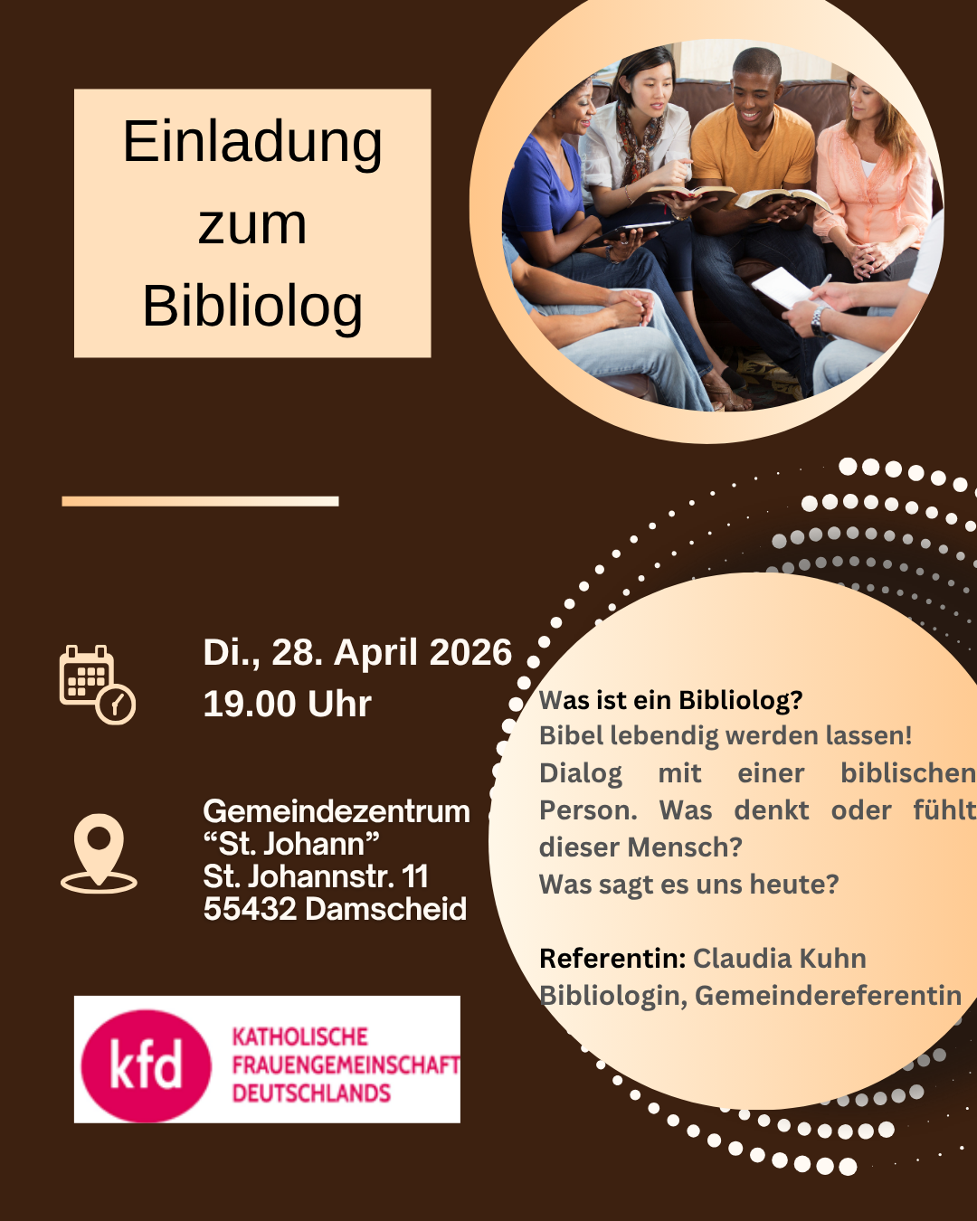 Bibliolog 28. April 2026