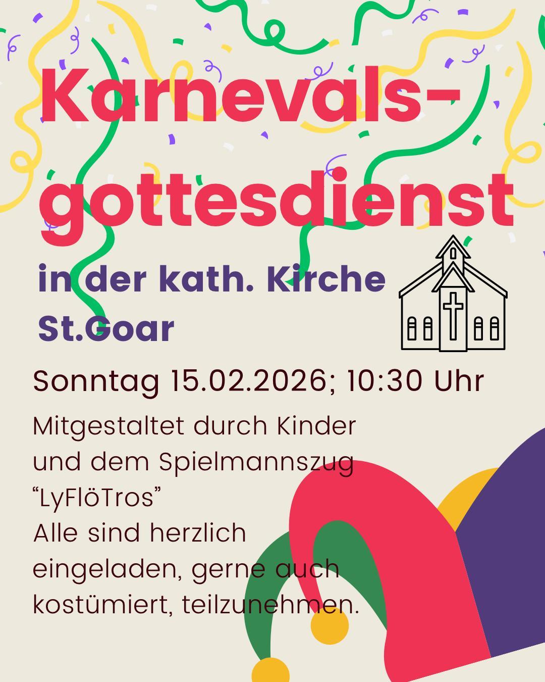 Karnevallsgottesdienst St. Goar