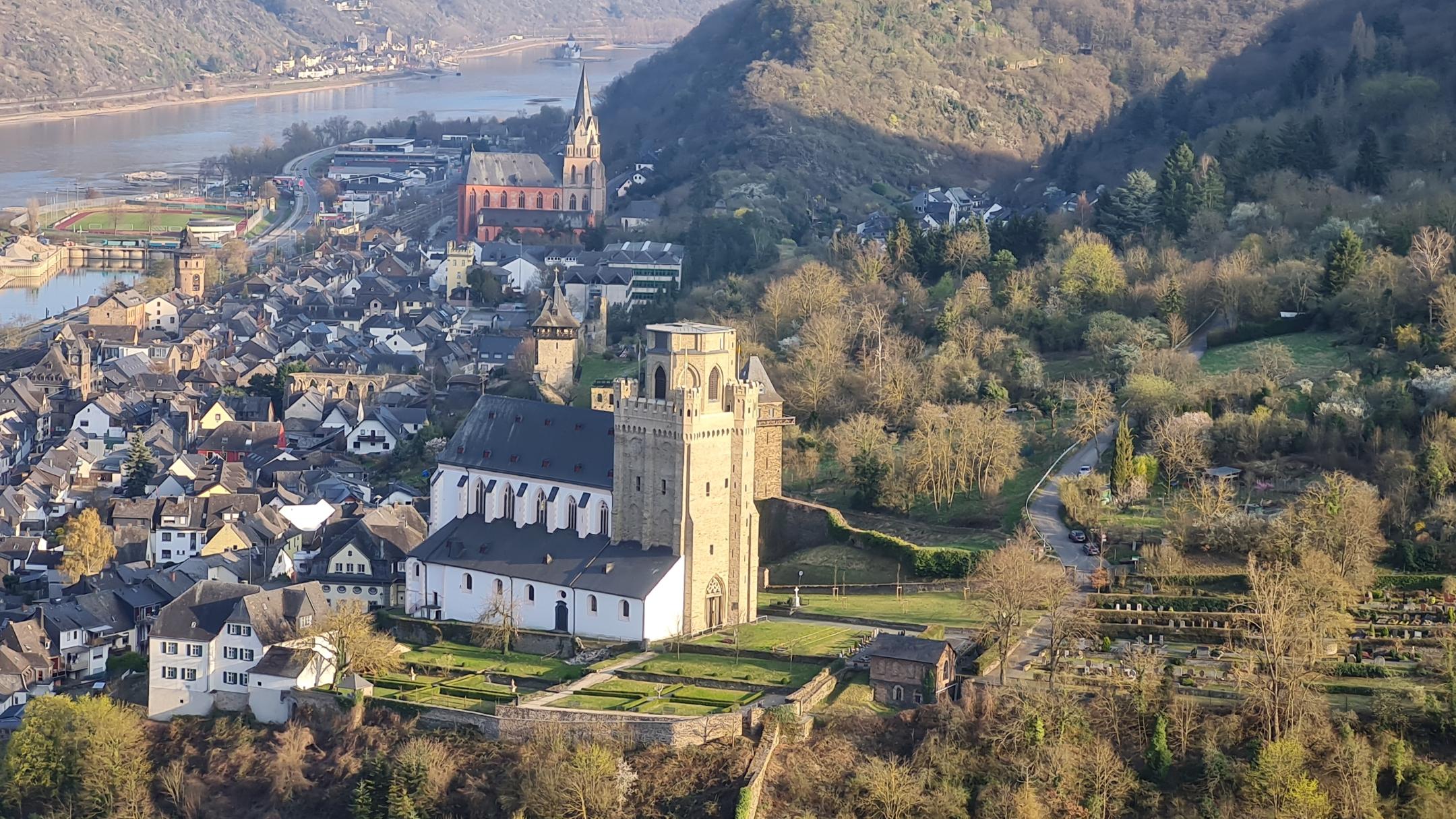Oberwesel mit Martinsberg