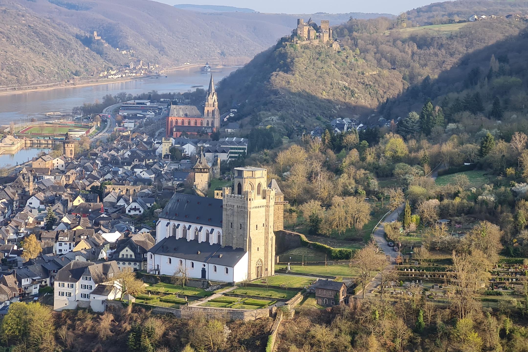 Oberwesel mit Martinsberg