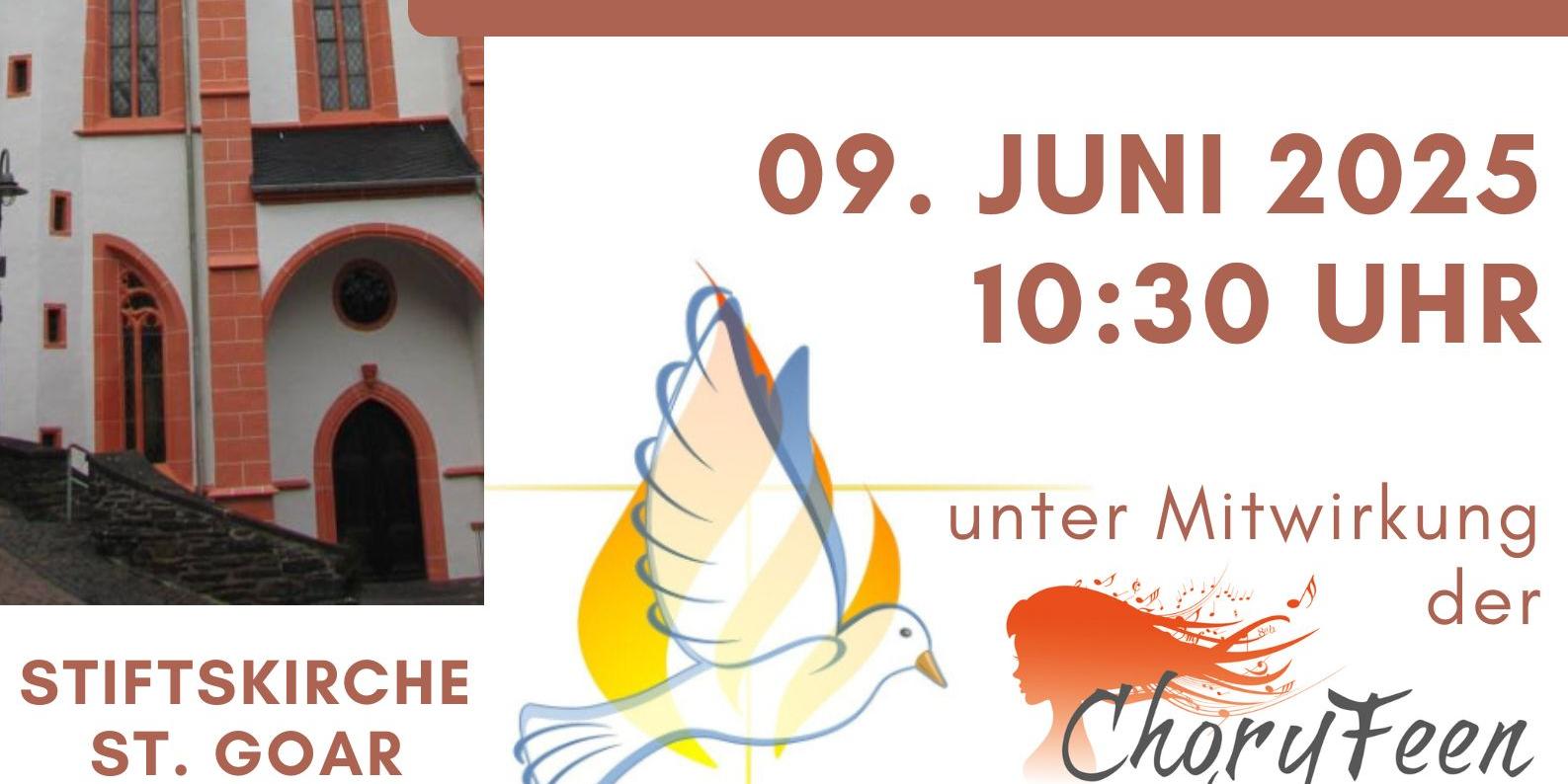 Ökumenefest Pfingsten 09.06.2025 incl. ChoryFeen