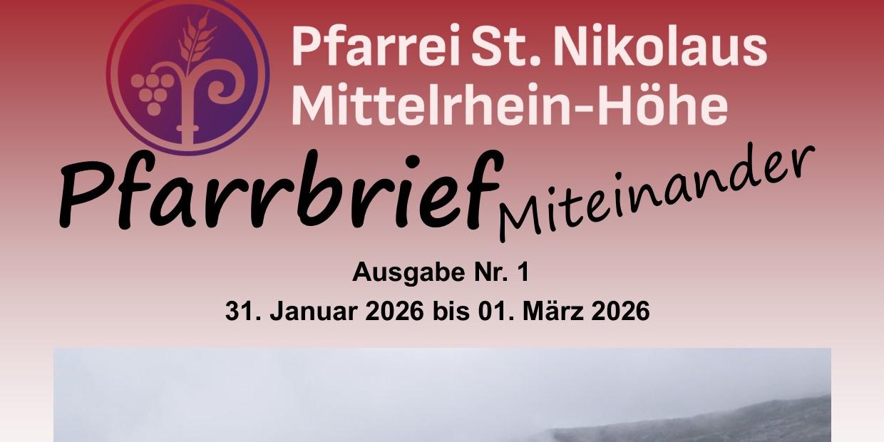 Pfarrbrief vom 01.02.2026 bis 20.02.2026